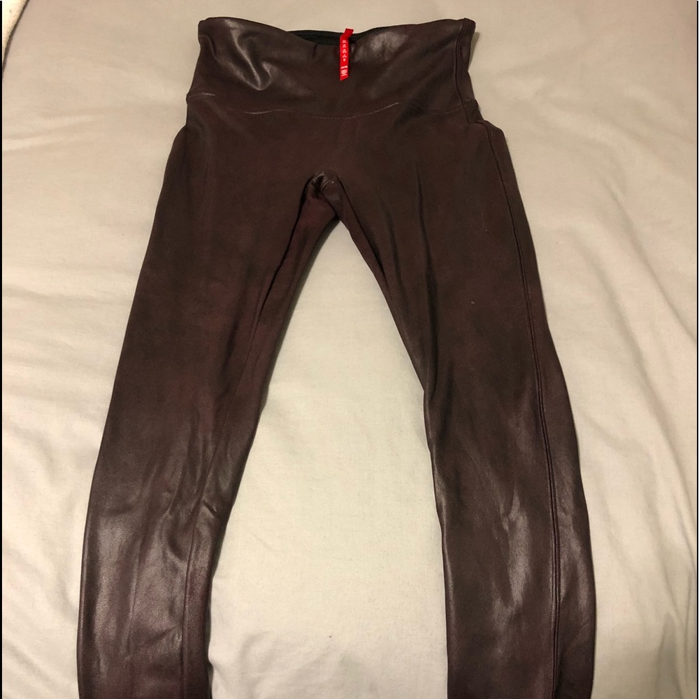 Metallic Burgundy Spanx